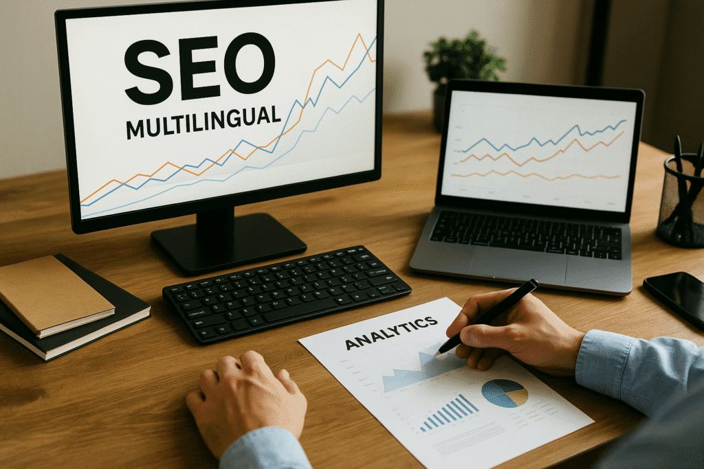 Análise de SEO para sites multilíngues: desafios, erros e boas práticas