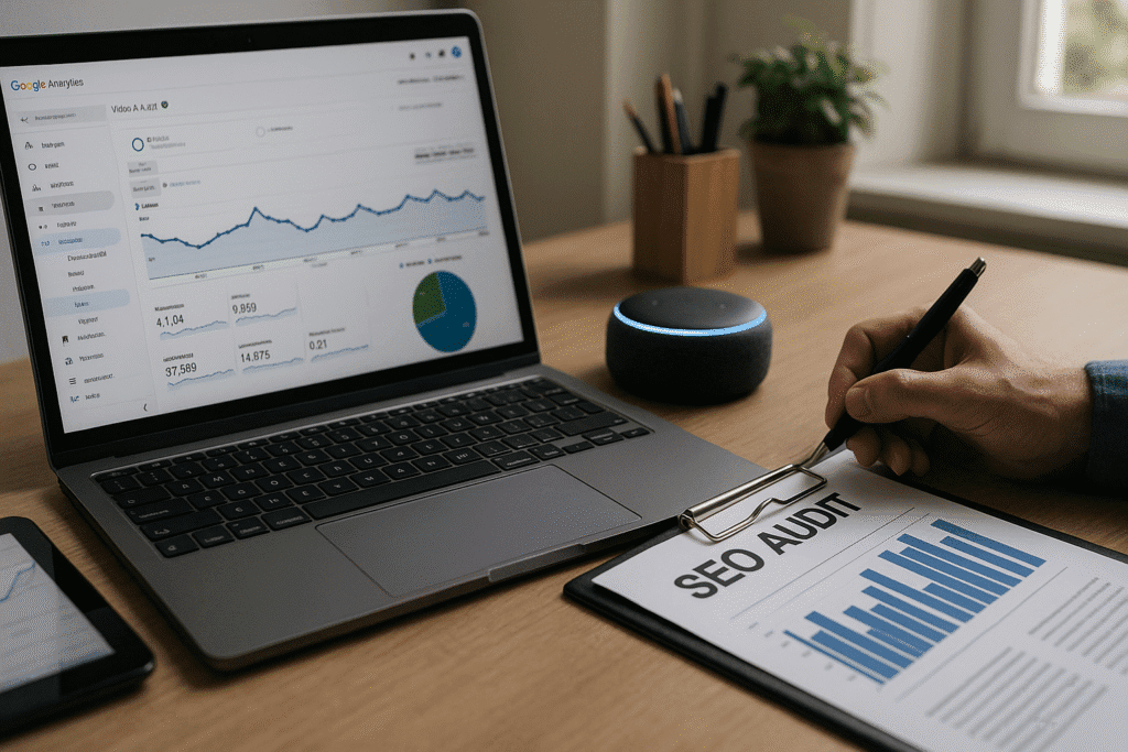 Auditoria de SEO com foco em voz e IA: adaptando ao novo buscador
