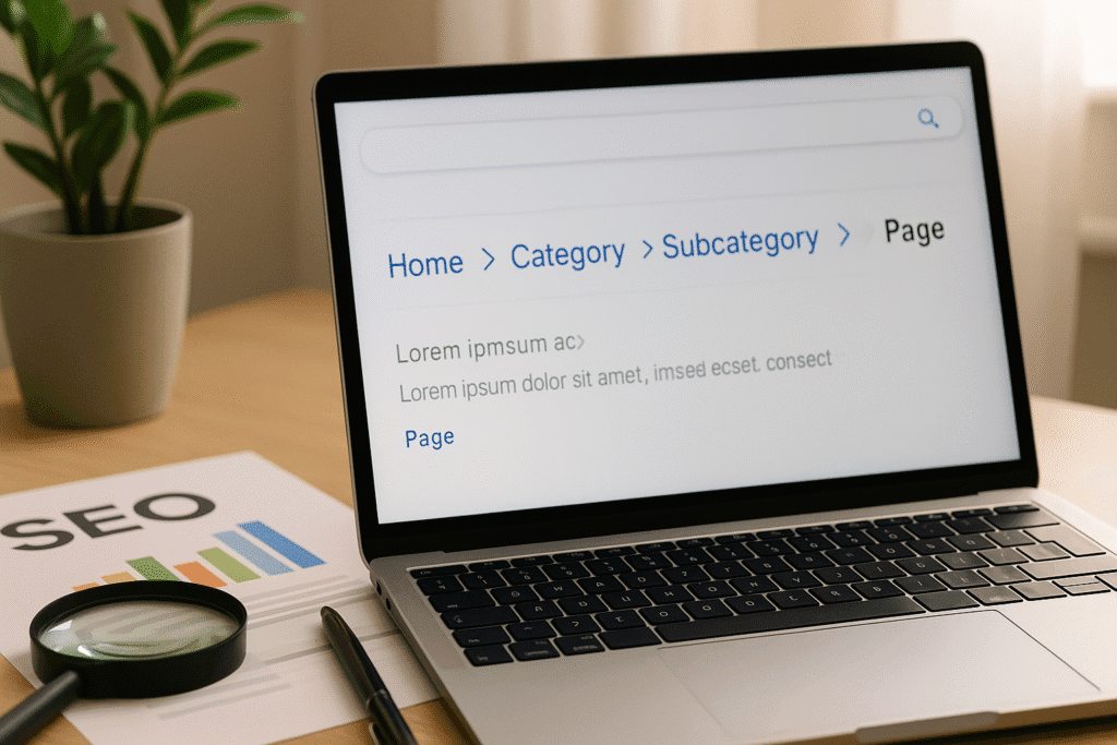 Breadcrumbs no SEO: Como Melhoram a Navegação e o Posicionamento