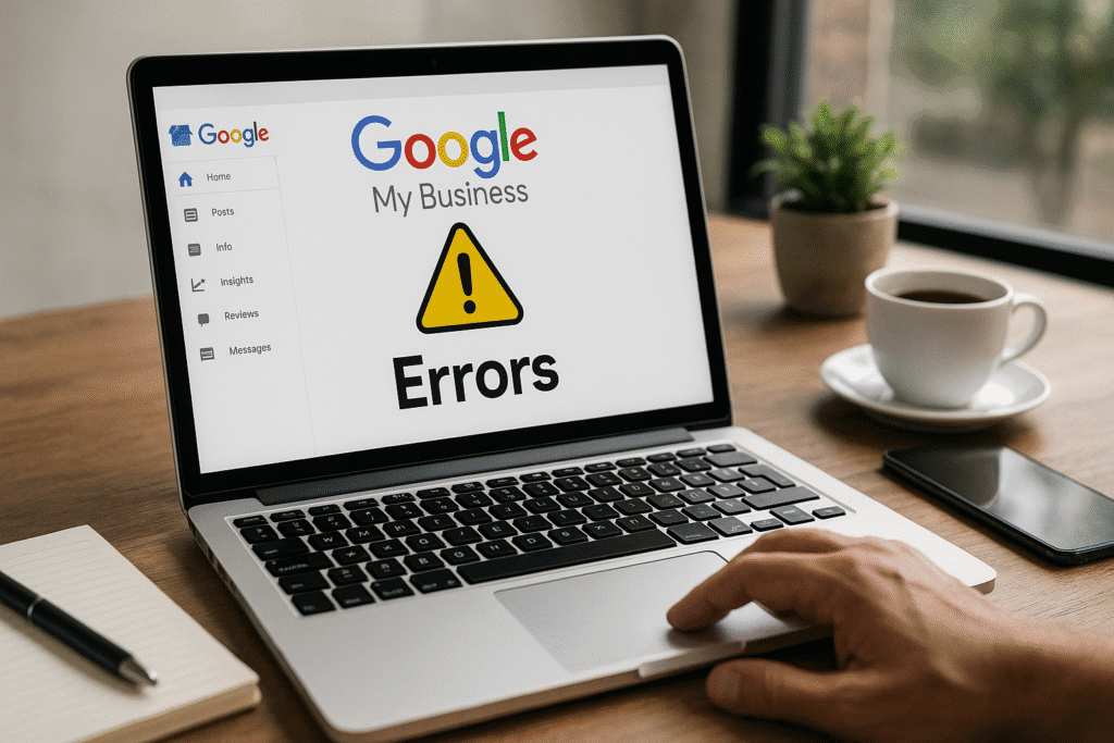 Erro comuns ao otimizar Google Meu Negócio (e como evitá-los)