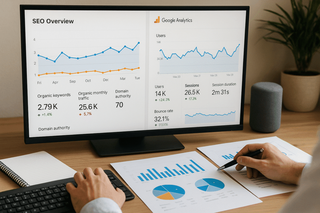 Integração entre análise de SEO e Google Analytics: extraindo insights valiosos