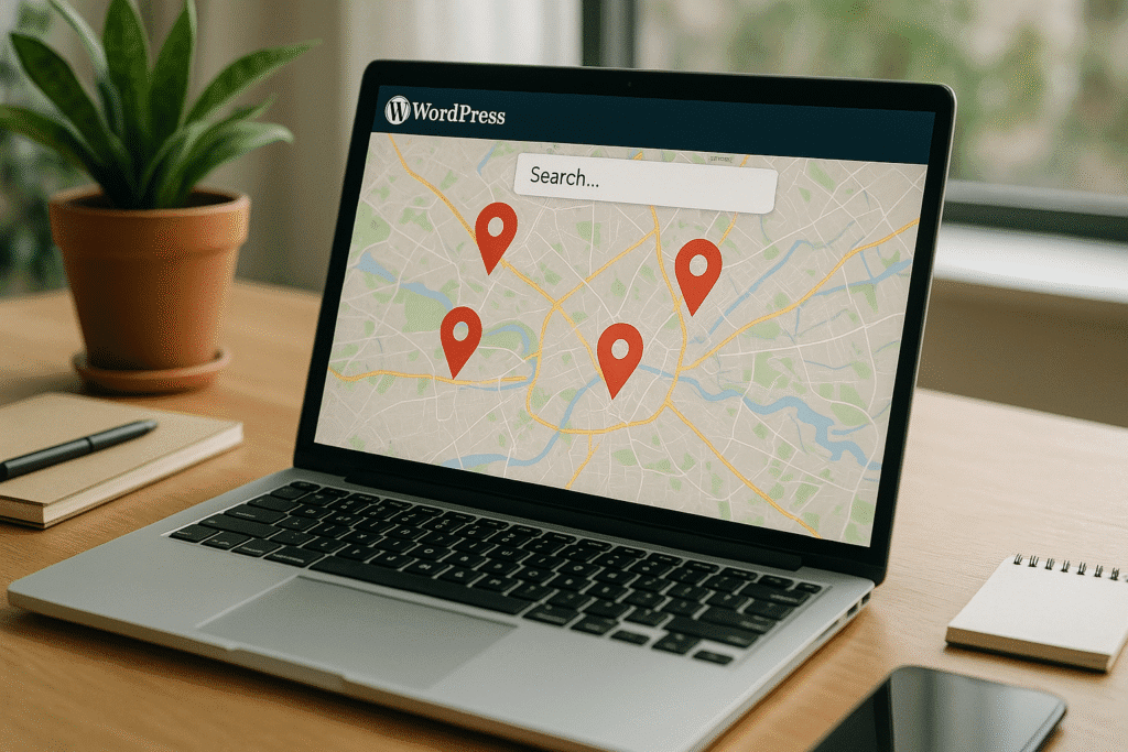 SEO local em sites WordPress: como otimizar para buscas com intenção geográfica