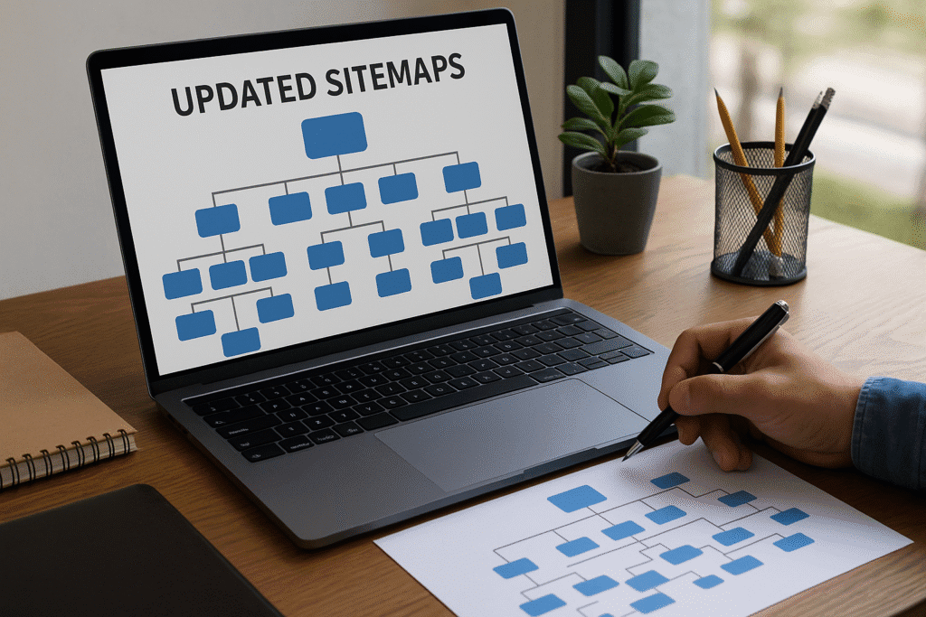 Sitemaps atualizados: índice seu site com precisão