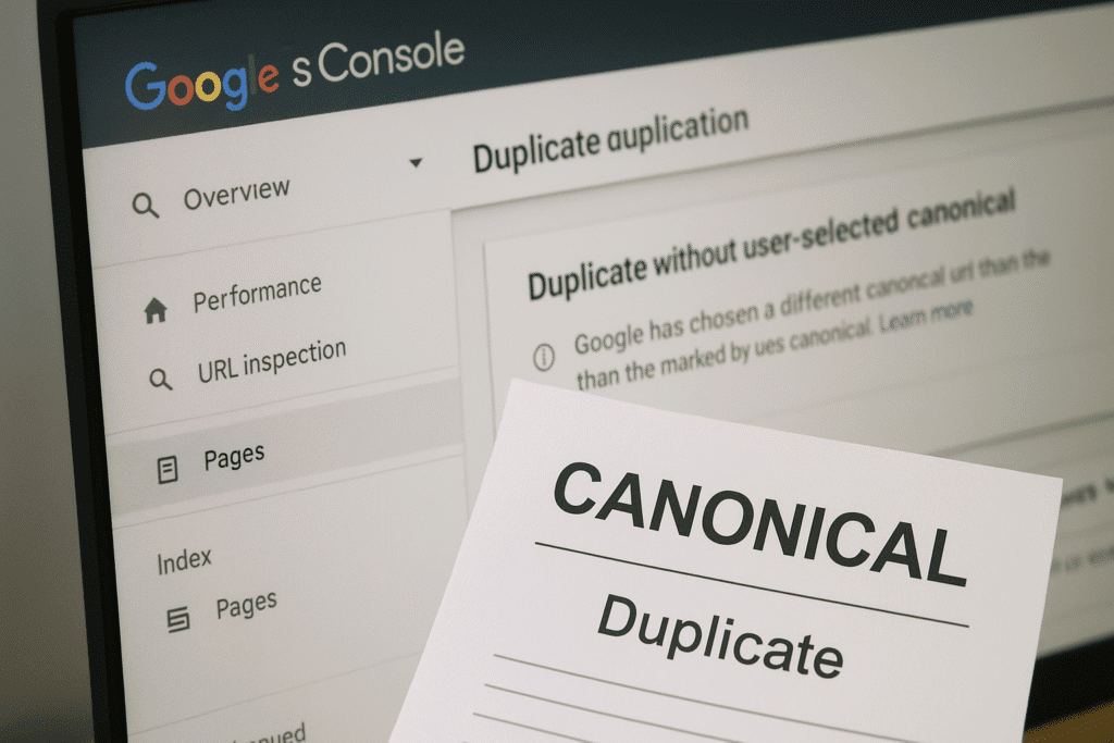 Tag Canonical: Evite conteúdos duplicados